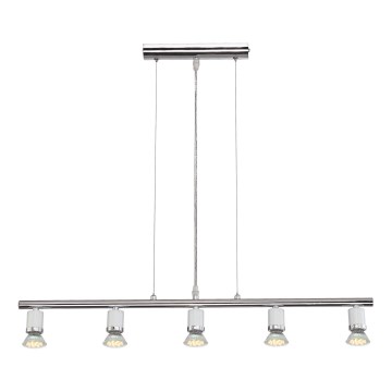 GLOBO 57996-5H - Závěsné svítidlo FINA 5xGU10LED/2,5W/230V GLOBO 57996-5H - Závěsné svítidlo FINA 5xGU10LED/2,5W/230V