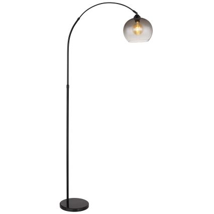 Globo - Stojací lampa 1xE27/60W/230V černá