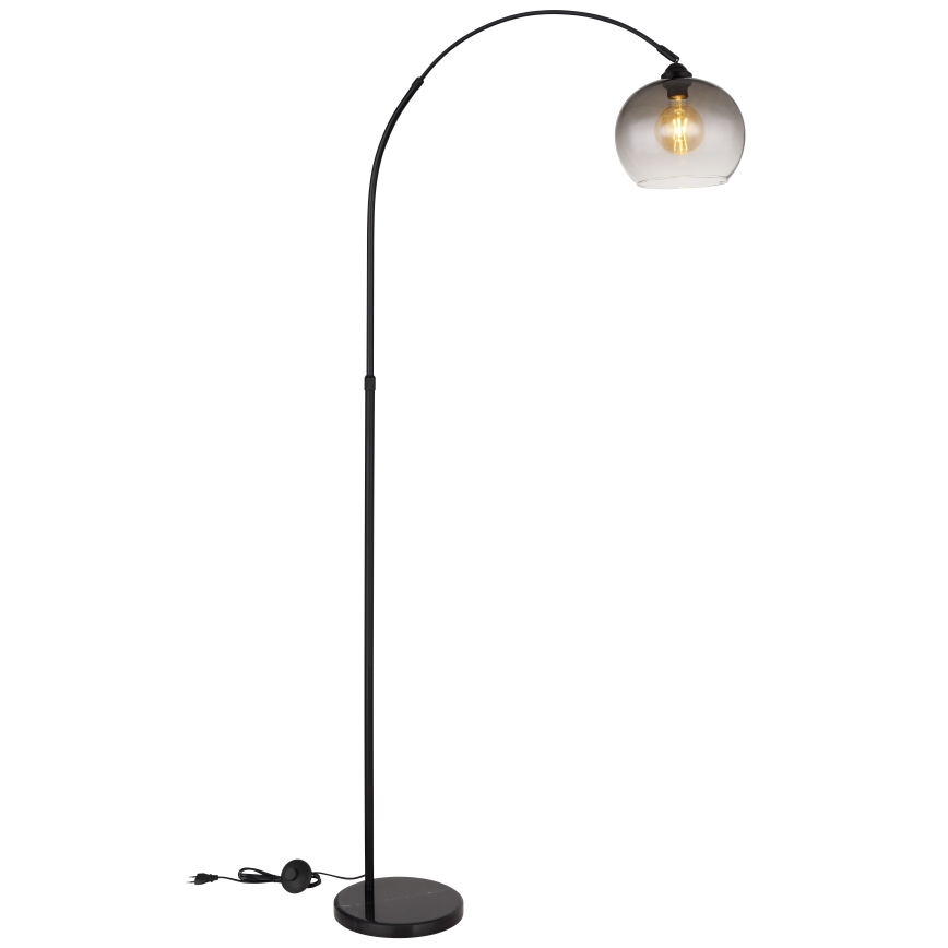Globo - Stojací lampa 1xE27/60W/230V černá