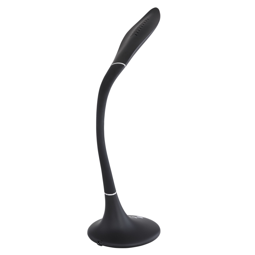 Globo - LED Stmívatelná dotyková flexibilní stolní lampa LED/9W/230V 3000/4500/6500K černá