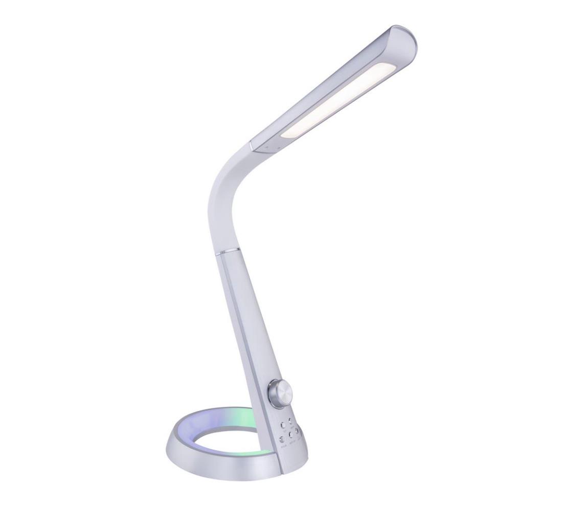 Globo Globo 58376S - LED RGB Stmívatelná stolní lampa MITTI 1xLED/8W/230V + LED/2W GL5361