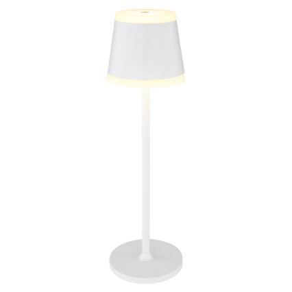 Globo - LED Stmívatelná nabíjecí dotyková stolní lampa LED/4,6W/230V 1800 mAh USB IP54 bílá