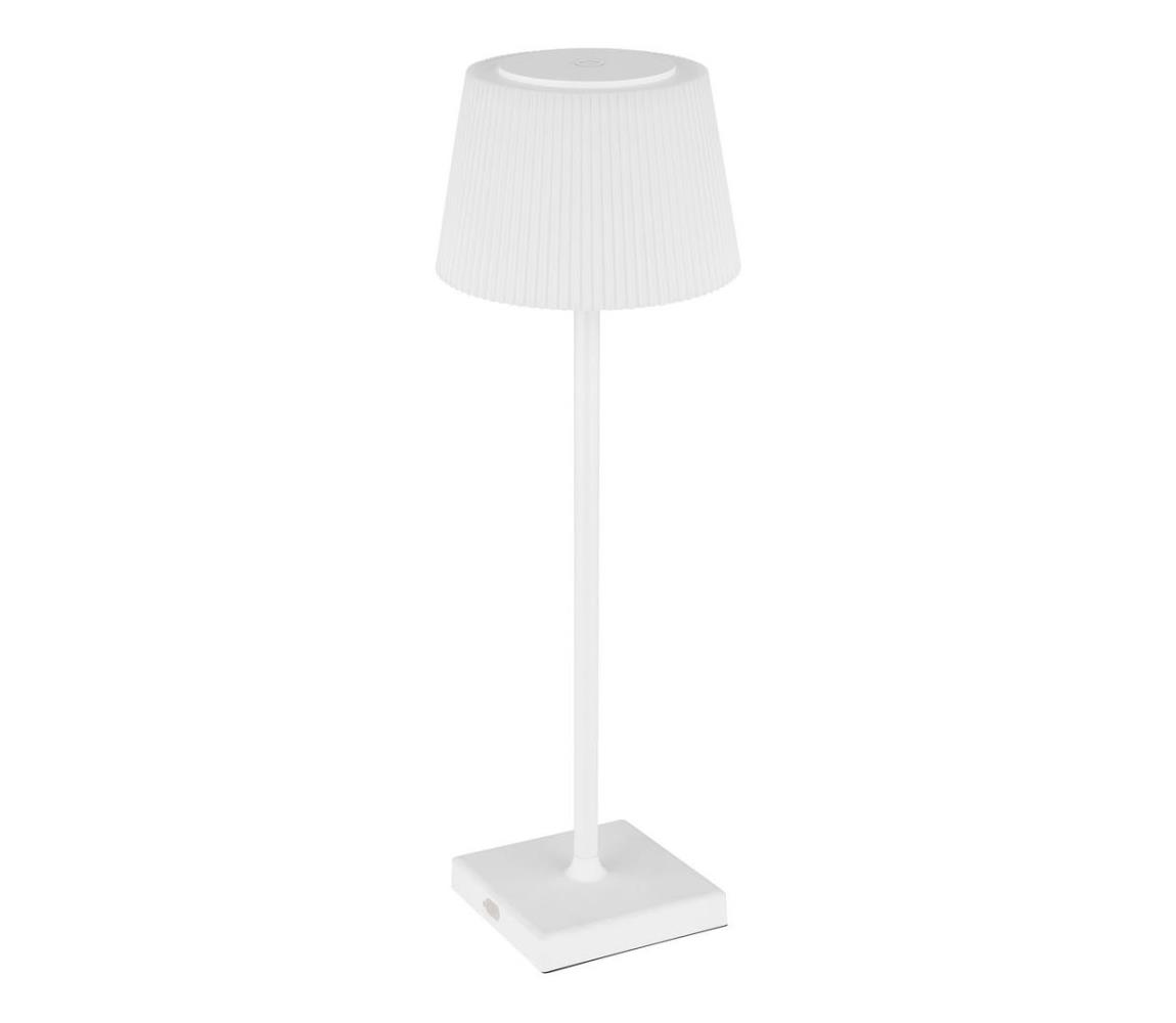 Globo 58434W - LED Stmívatelná dotyková stolní lampa GREGOIR LED/4W/5V IP44 58434W Bílá