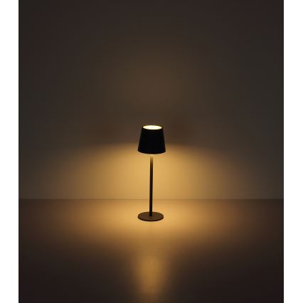 Globo - LED Stmívatelná dotyková venkovní lampa LED/3W/3,7V IP44 1800 mAh USB černá