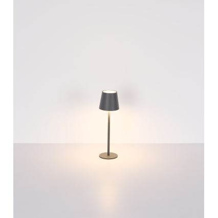 Globo - LED Stmívatelná dotyková venkovní lampa LED/3W/3,7V IP44 1800 mAh USB černá