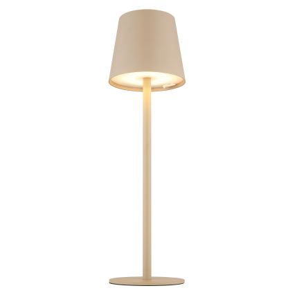 Globo - LED Stmívatelná dotyková venkovní lampa LED/3W/3,7V IP44 1800 mAh USB béžová