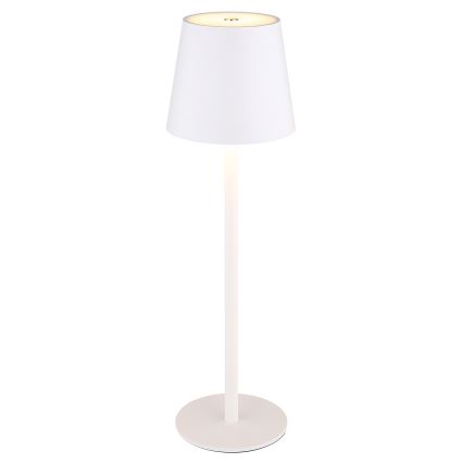 Globo - LED Stmívatelná dotyková venkovní lampa LED/3W/3,7V IP44 1800 mAh USB bílá