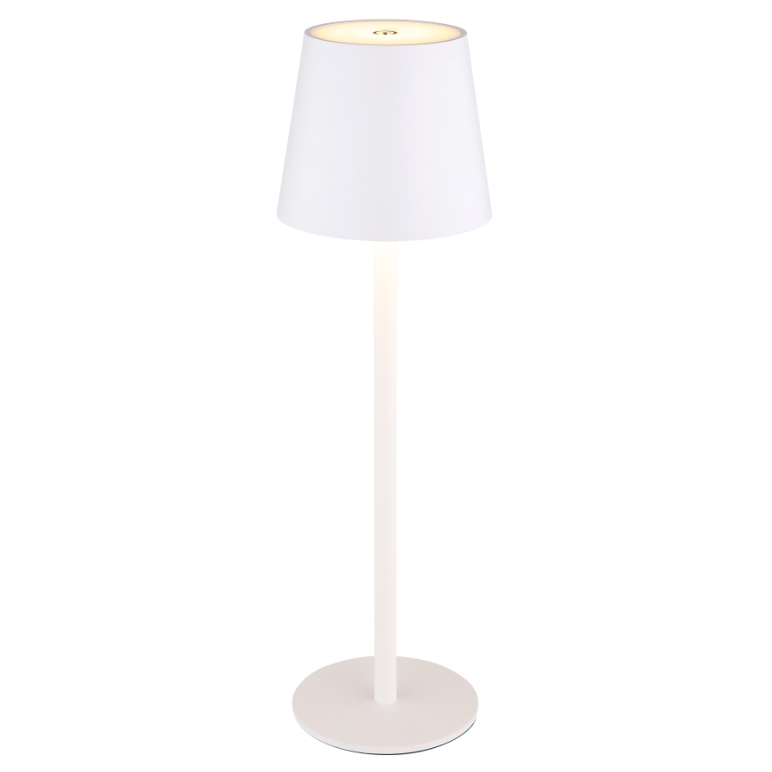 Globo - LED Stmívatelná dotyková venkovní lampa LED/3W/3,7V IP44 1800 mAh USB bílá