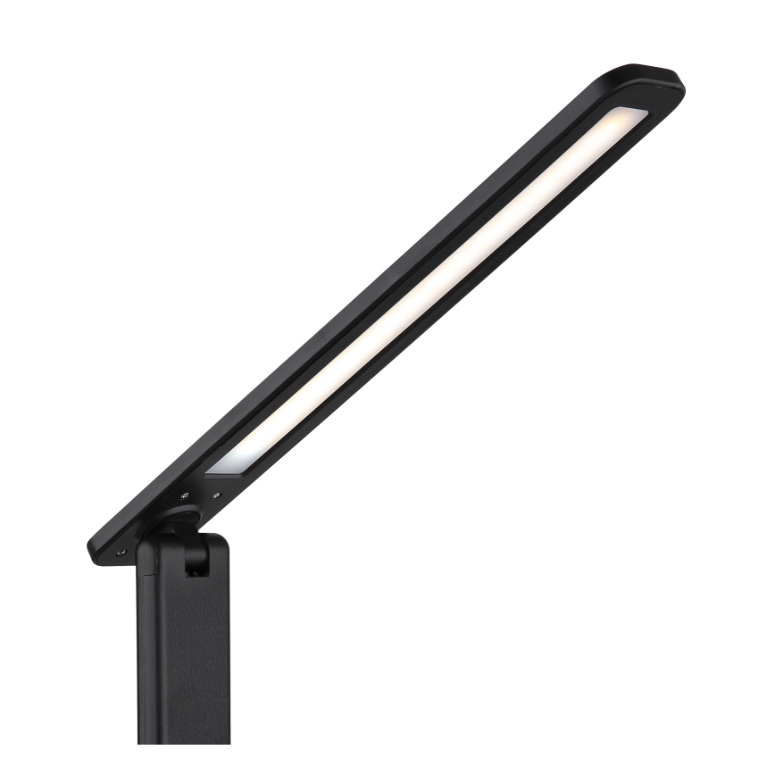 Globo - LED Dotyková stmívatelná nabíjecí stolní lampa LED/5W/5V 2700/4000/6500K 1800 mAh černá