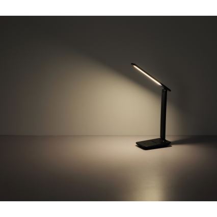 Globo - LED Dotyková stmívatelná nabíjecí stolní lampa LED/5W/5V 2700/4000/6500K 1800 mAh černá