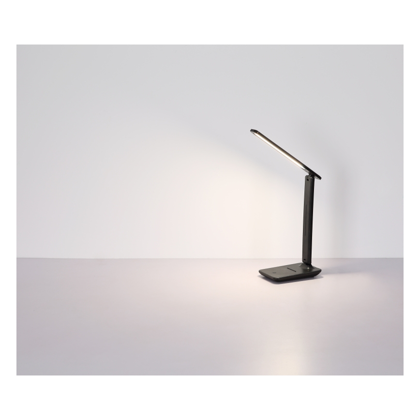 Globo - LED Dotyková stmívatelná nabíjecí stolní lampa LED/5W/5V 2700/4000/6500K 1800 mAh černá