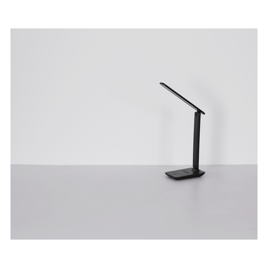 Globo - LED Dotyková stmívatelná nabíjecí stolní lampa LED/5W/5V 2700/4000/6500K 1800 mAh černá