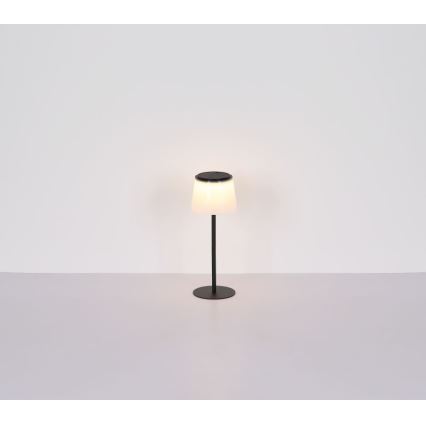 Globo - LED Stmívatelná dotyková venkovní stolní lampa LED/1,8W/5V IP44 1800 mAh černá/bílá