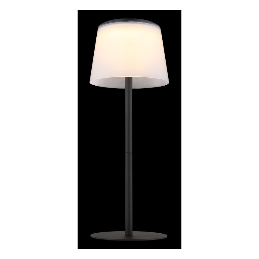 Globo - LED Stmívatelná dotyková venkovní stolní lampa LED/1,8W/5V IP44 1800 mAh černá/bílá