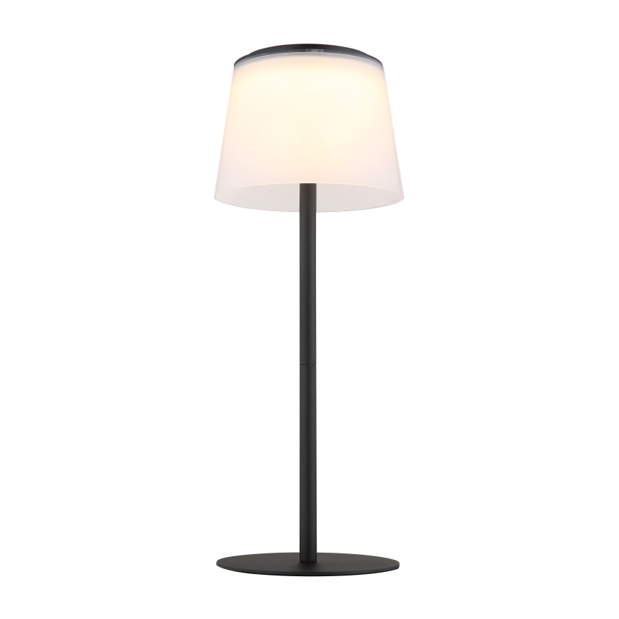 Globo - LED Stmívatelná dotyková venkovní stolní lampa LED/1,8W/5V IP44 1800 mAh černá/bílá