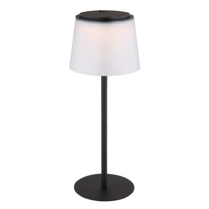 Globo - LED Stmívatelná dotyková venkovní stolní lampa LED/1,8W/5V IP44 1800 mAh černá/bílá