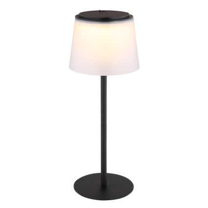 Globo - LED Stmívatelná dotyková venkovní stolní lampa LED/1,8W/5V IP44 1800 mAh černá/bílá