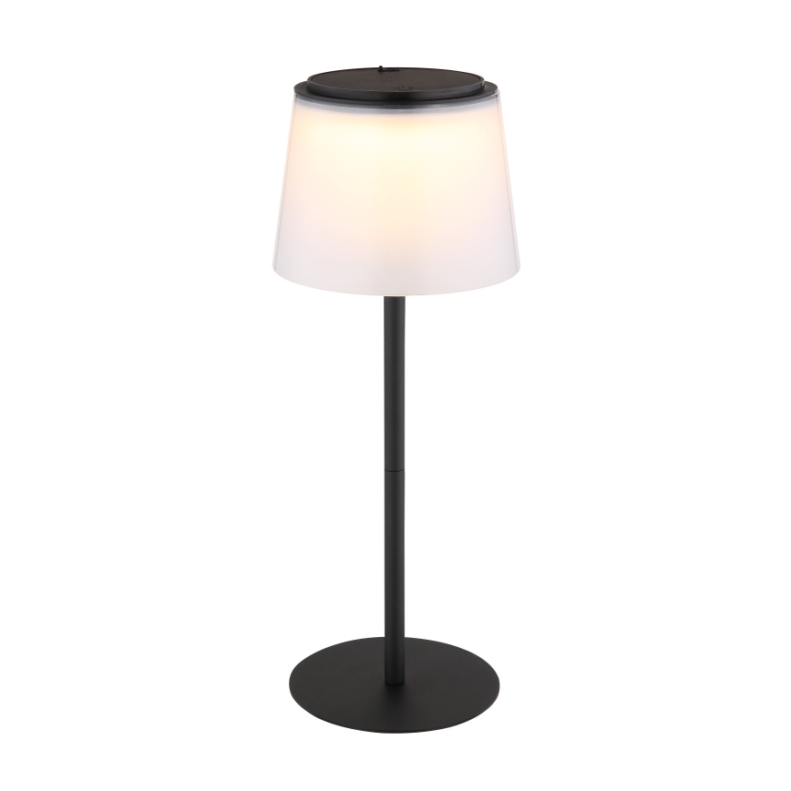 Globo - LED Stmívatelná dotyková venkovní stolní lampa LED/1,8W/5V IP44 1800 mAh černá/bílá