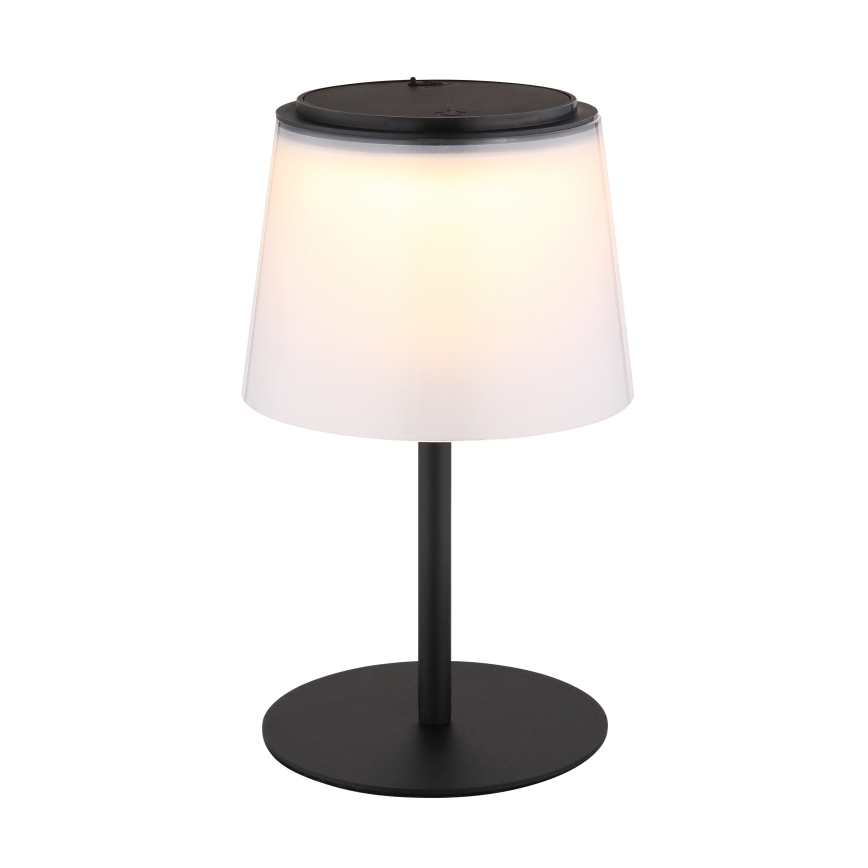 Globo - LED Stmívatelná dotyková venkovní stolní lampa LED/1,8W/5V IP44 1800 mAh černá/bílá