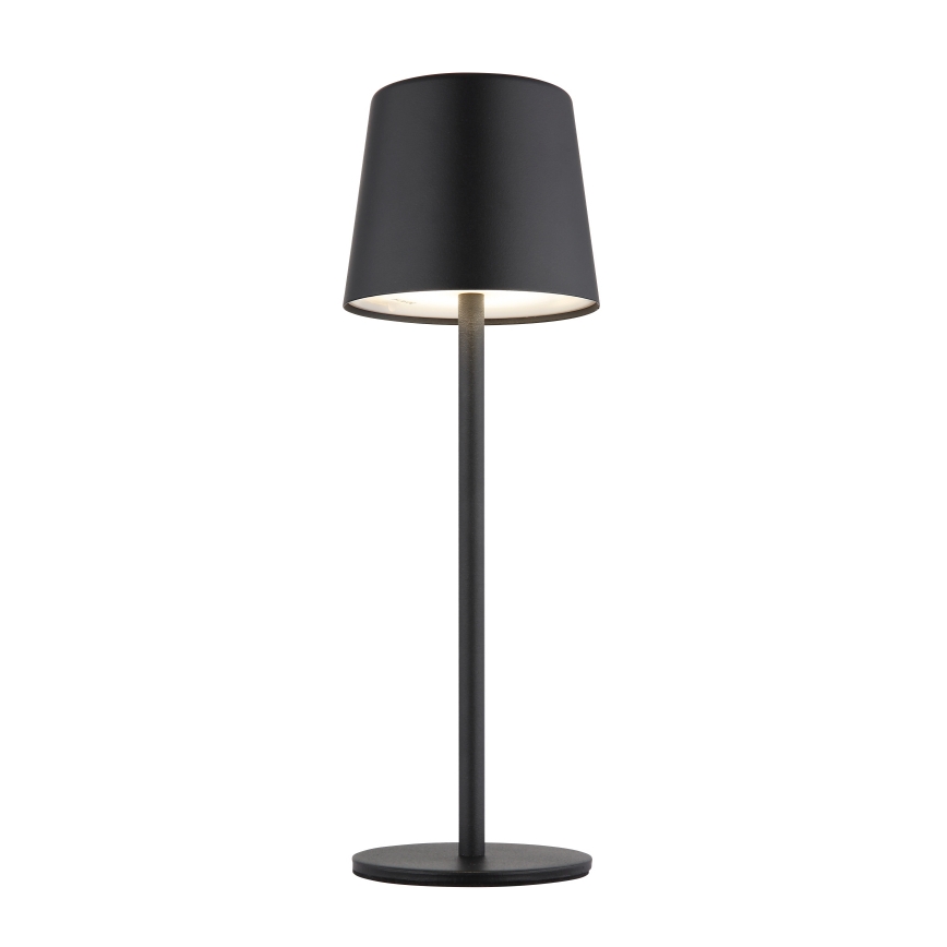 Globo - LED Stmívatelná venkovní dotyková stolní lampa LED/2W/5V 3000/4000/6000K 2200 mAh IP44 černá