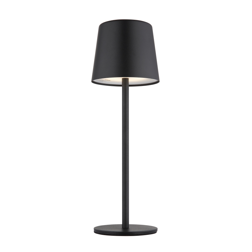 Globo - LED Stmívatelná venkovní dotyková stolní lampa LED/2W/5V 3000/4000/6000K 2200 mAh IP44 černá