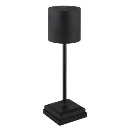 Globo - LED Stmívatelná dotyková nabíjecí stolní lampa LED/1,5W/5V 2200 mAh černá
