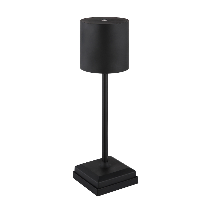Globo - LED Stmívatelná dotyková nabíjecí stolní lampa LED/1,5W/5V 2200 mAh černá