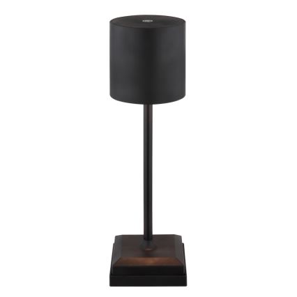 Globo - LED Stmívatelná dotyková nabíjecí stolní lampa LED/1,5W/5V 2200 mAh černá