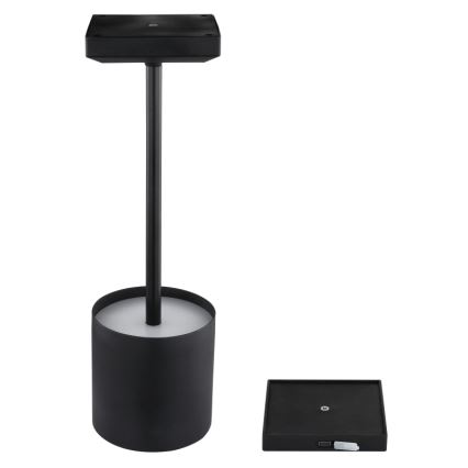 Globo - LED Stmívatelná dotyková nabíjecí stolní lampa LED/1,5W/5V 2200 mAh černá