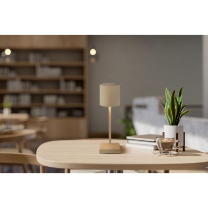 Globo - LED Stmívatelná dotyková nabíjecí stolní lampa LED/1,5W/5V 2200 mAh béžová