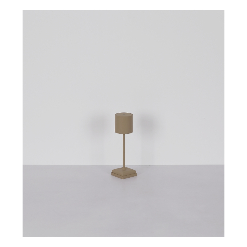 Globo - LED Stmívatelná dotyková nabíjecí stolní lampa LED/1,5W/5V 2200 mAh béžová