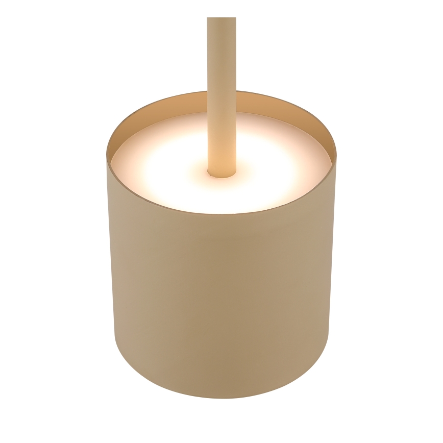 Globo - LED Stmívatelná dotyková nabíjecí stolní lampa LED/1,5W/5V 2200 mAh béžová