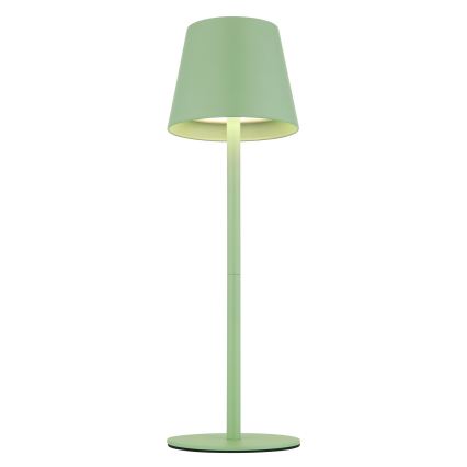 Globo - LED Stmívatelná dotyková nabíjecí venkovní stolní lampa 3v1 LED/3W/5V 3000/4000/5000K IP54 1800 mAh zelená