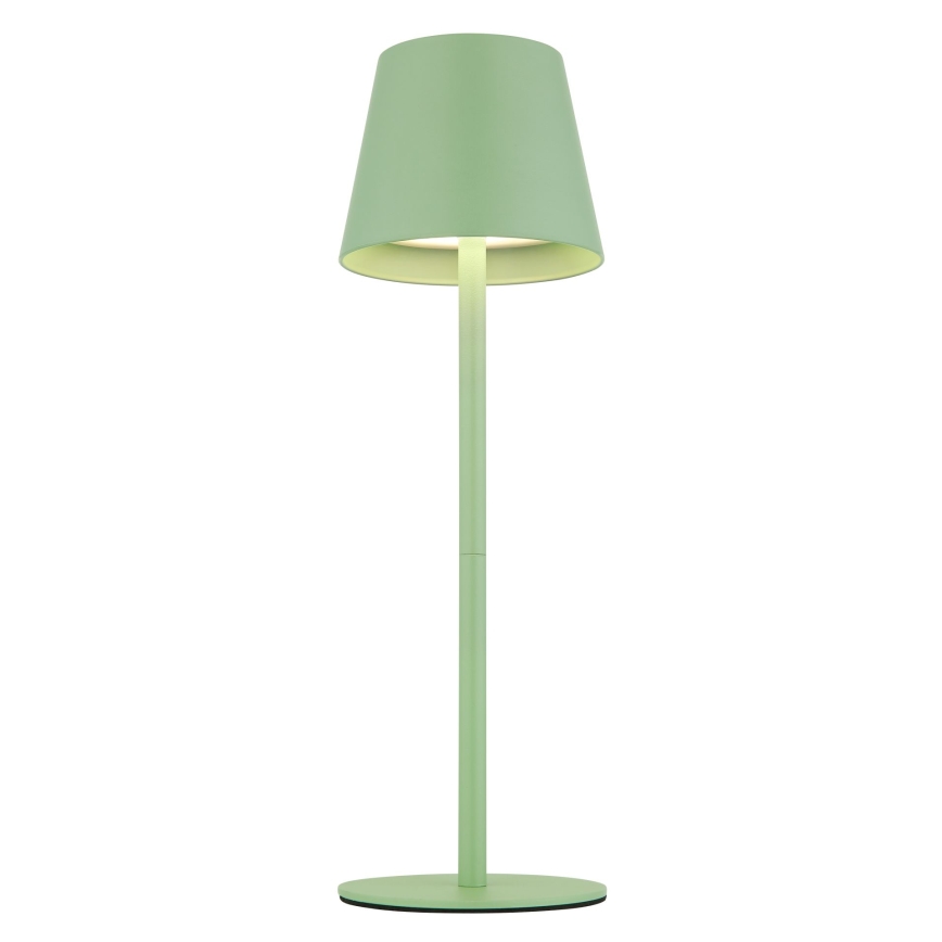 Globo - LED Stmívatelná dotyková nabíjecí venkovní stolní lampa 3v1 LED/3W/5V 3000/4000/5000K IP54 1800 mAh zelená