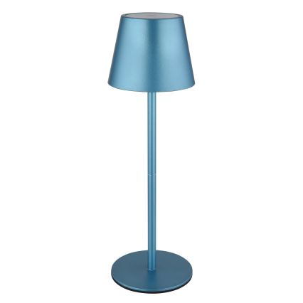 Globo - LED Stmívatelná dotyková nabíjecí venkovní stolní lampa 3v1 LED/3W/5V 3000/4000/5000K IP54 1800 mAh modrá