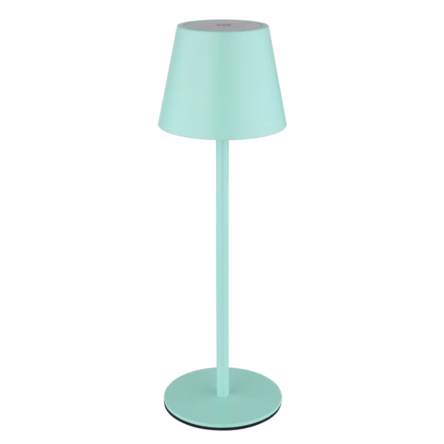 Globo - LED Stmívatelná dotyková nabíjecí venkovní stolní lampa 3v1 LED/3W/5V 3000/4000/5000K IP54 1800 mAh mátově zelená