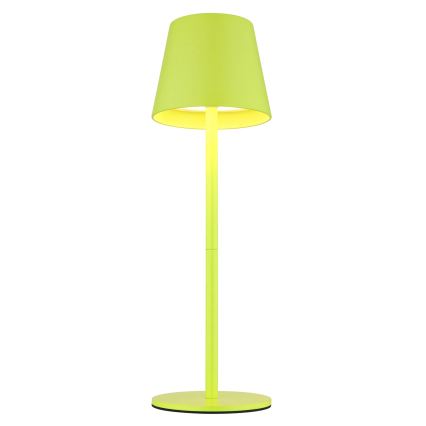 Globo - LED Stmívatelná dotyková nabíjecí venkovní stolní lampa 3v1 LED/3W/5V 3000/4000/5000K IP54 1800 mAh zelená