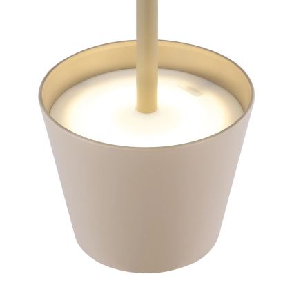 Globo - LED Stmívatelná dotyková nabíjecí venkovní stolní lampa LED/3W/5V 3000/4000/5000K IP54 1800 mAh