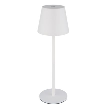 Globo - LED Stmívatelná dotyková nabíjecí venkovní stolní lampa 3v1 LED/3W/5V 3000/4000/5000K IP54 1800 mAh bílá