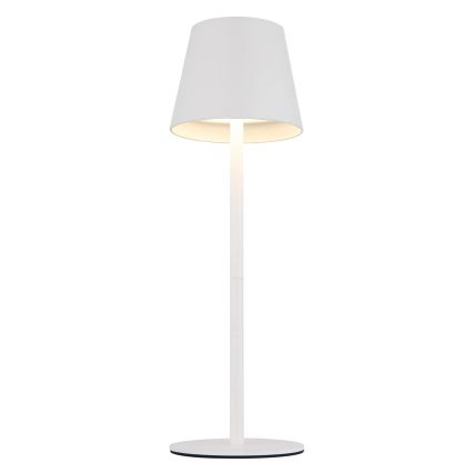 Globo - LED Stmívatelná dotyková nabíjecí venkovní stolní lampa 3v1 LED/3W/5V 3000/4000/5000K IP54 1800 mAh bílá