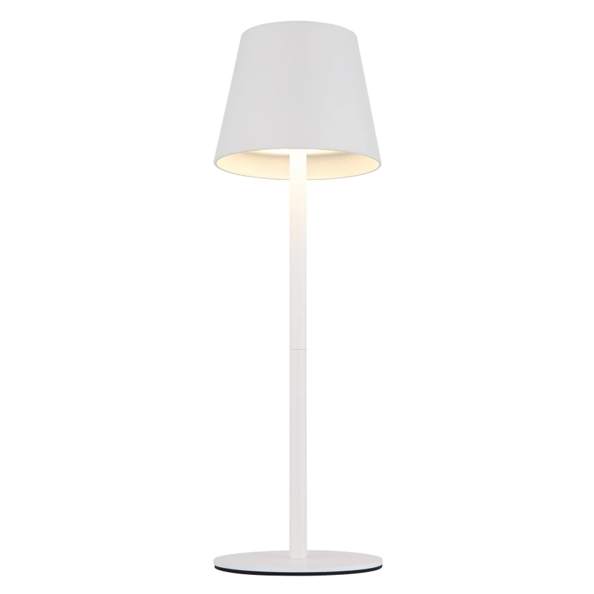Globo - LED Stmívatelná dotyková nabíjecí venkovní stolní lampa 3v1 LED/3W/5V 3000/4000/5000K IP54 1800 mAh bílá