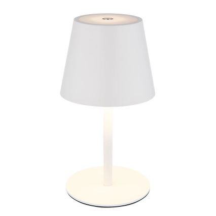 Globo - LED Stmívatelná dotyková nabíjecí venkovní stolní lampa 3v1 LED/3W/5V 3000/4000/5000K IP54 1800 mAh bílá