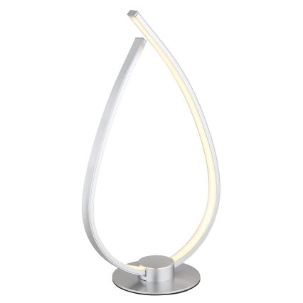 Globo - LED Stolní lampa LED/6W/230V stříbrná