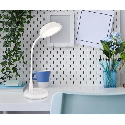 Globo - LED Stmívatelná dotyková stolní lampa LED/12W/230V 3000/4000/6500K bílá