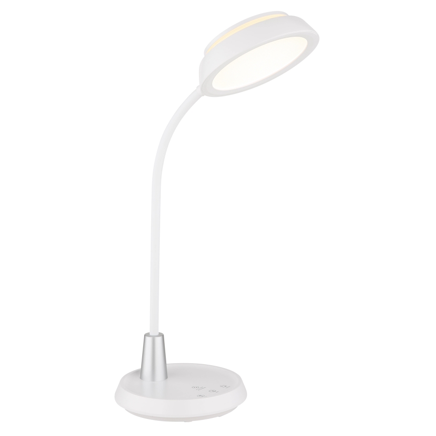 Globo - LED Stmívatelná dotyková stolní lampa LED/12W/230V 3000/4000/6500K bílá