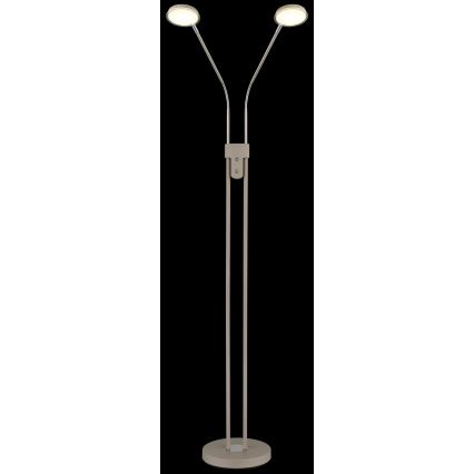 Globo - LED Stmívatelná stojací lampa 2xLED/6,5W/230V 2700/3350/4000K béžová