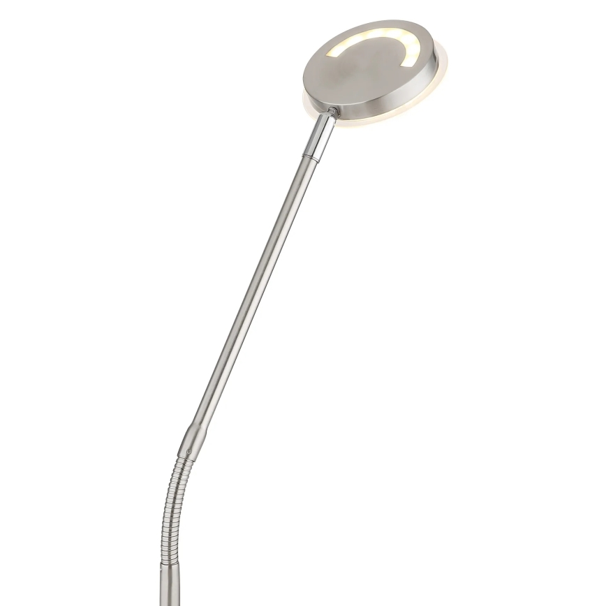 Globo - LED Stmívatelná dotyková stojací lampa LED/6,5W/230V 2700/3350/4000K matný chrom