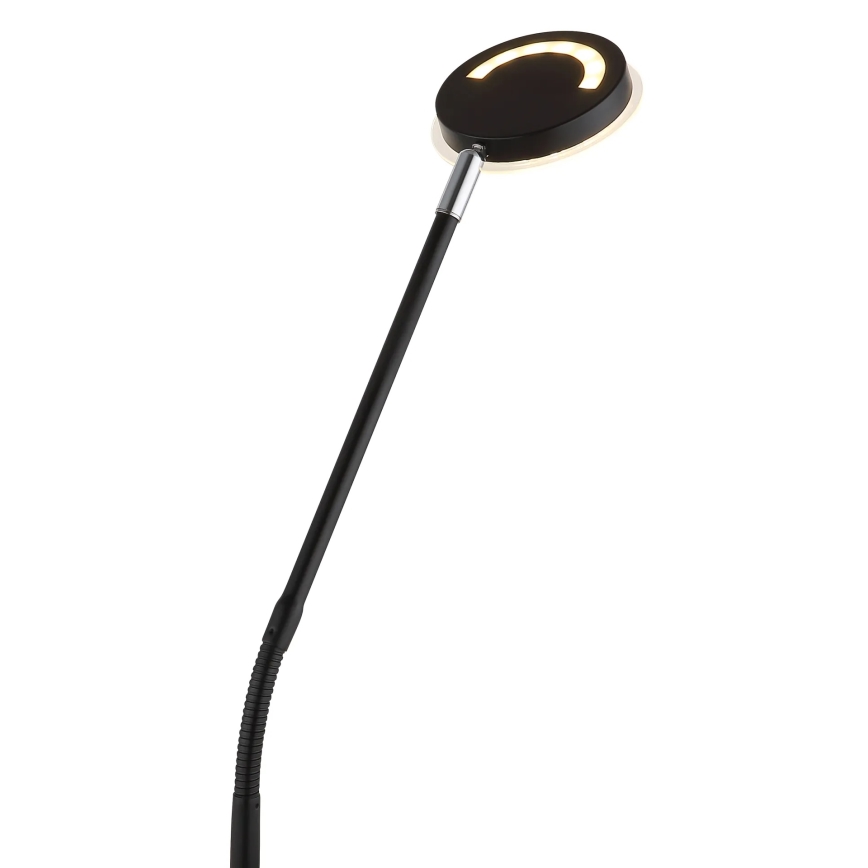 Globo - LED Stmívatelná dotyková stojací lampa LED/6,5W/230V 2700/3350/4000K černá