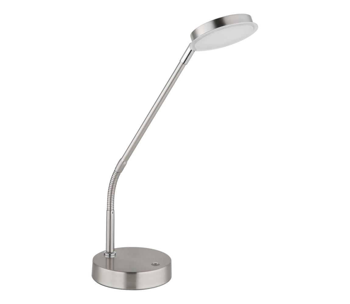 Globo 58504TN - LED Stm dotyk stolní lampa SILVIO LED/6,5W/230V matný chrom 58504TN