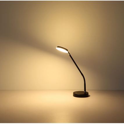 Globo - LED Stmívatelná dotyková stolní lampa LED/6,5W/230V 2700/3350/4000K černá